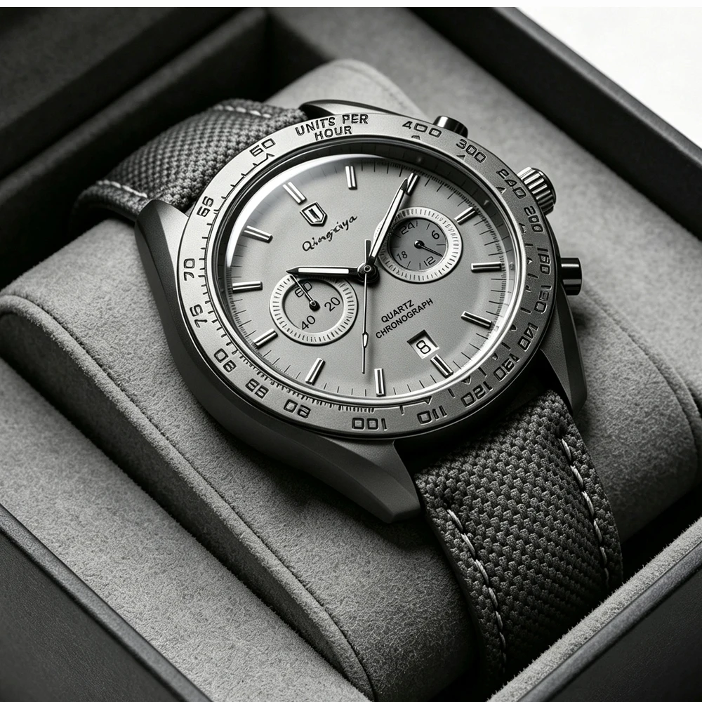QINGXIYA Men Watch Original Fashion Brand Quartz Watch For Man Waterproof Sport Calendar Chronograph Watches Relogio Masculino