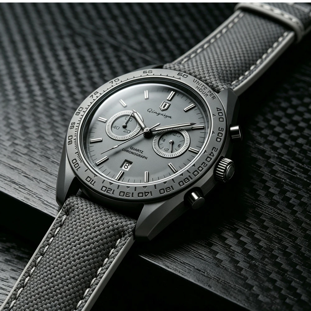 QINGXIYA Men Watch Original Fashion Brand Quartz Watch For Man Waterproof Sport Calendar Chronograph Watches Relogio Masculino