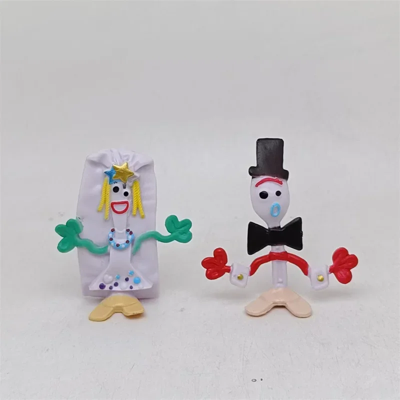 Hot Sale 10pcs Movie Cartoon Toy Story 5 Jessie Woody Buzz Lightyear Forky Lilypad Smarty Pants Action Figure Model Toys Gifts
