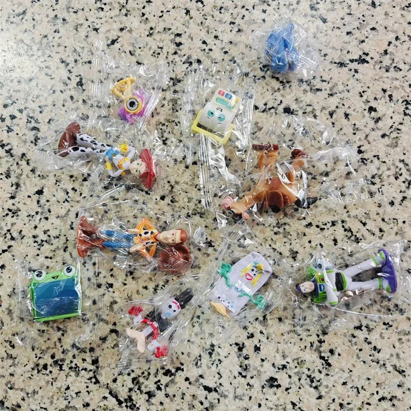 Hot Sale 10pcs Movie Cartoon Toy Story 5 Jessie Woody Buzz Lightyear Forky Lilypad Smarty Pants Action Figure Model Toys Gifts