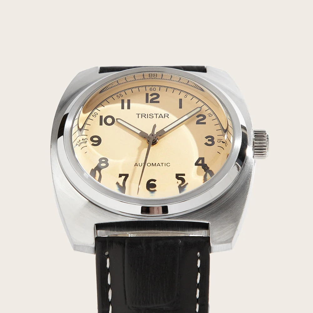Big Case Mechanical Watches Men Automatic Wristwatch Male Rectangle Timepieces Uhr