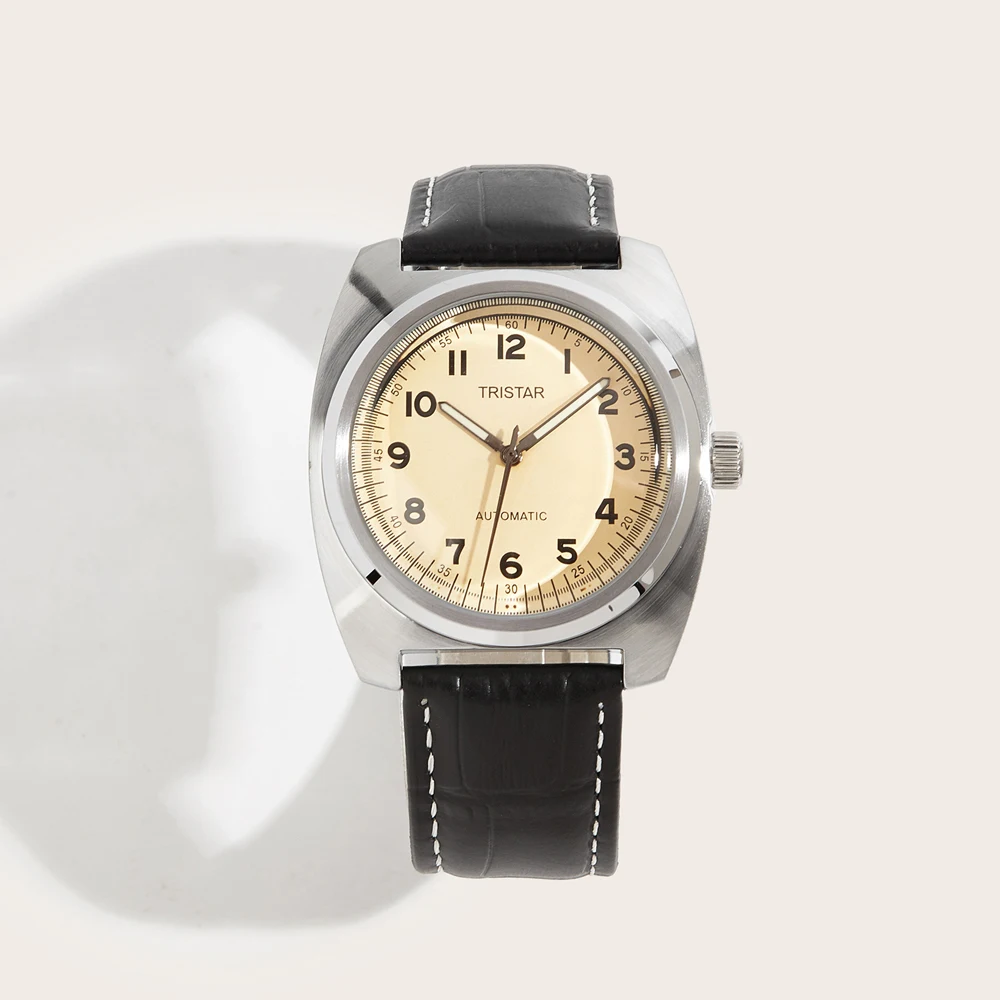 Big Case Mechanical Watches Men Automatic Wristwatch Male Rectangle Timepieces Uhr