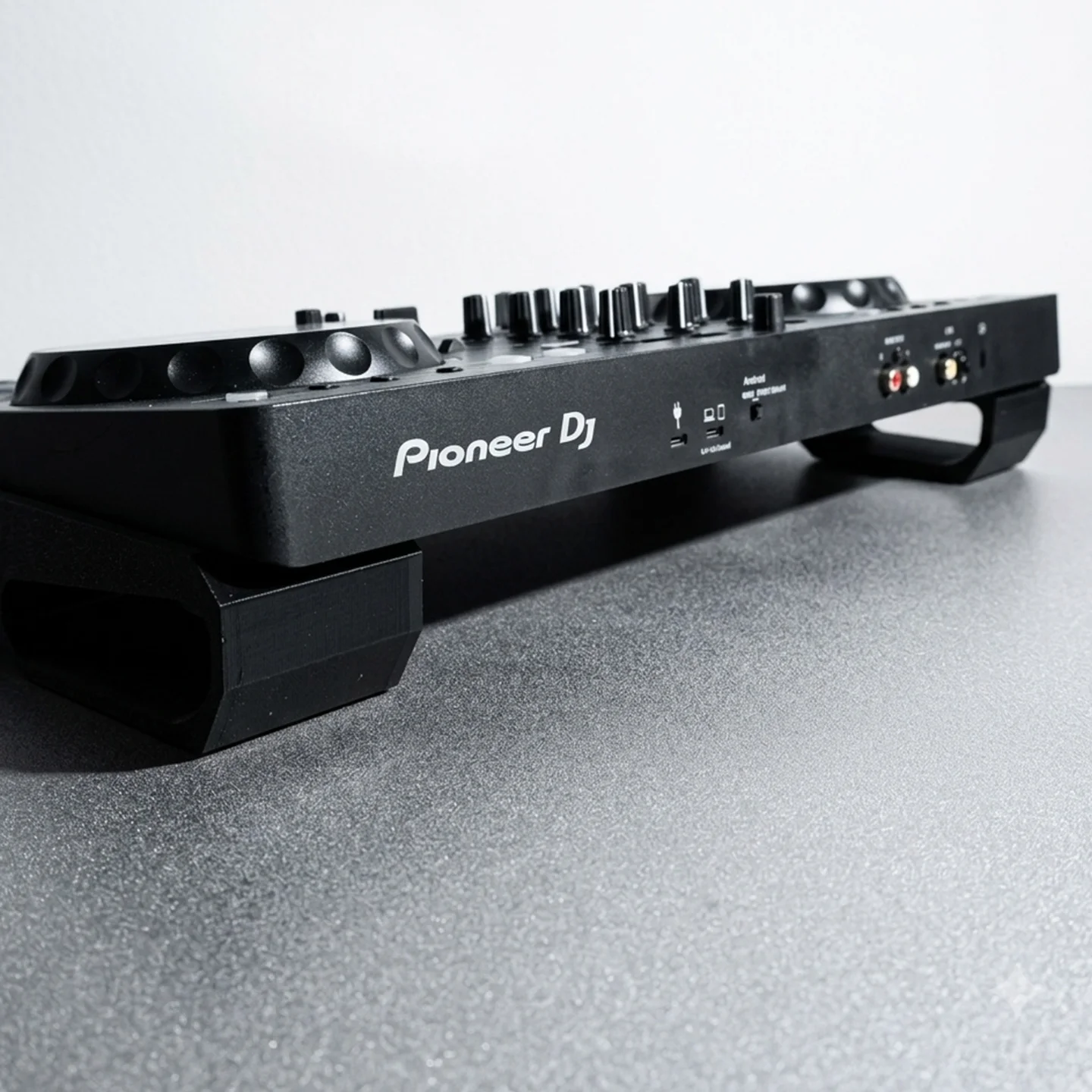 DJ Controller Stand Riser for Pioneer DDJ-FLX4, Non-Slip Base Holder Elevated Bracket with Anti-Skid Pads, DJ Equipment Accessor