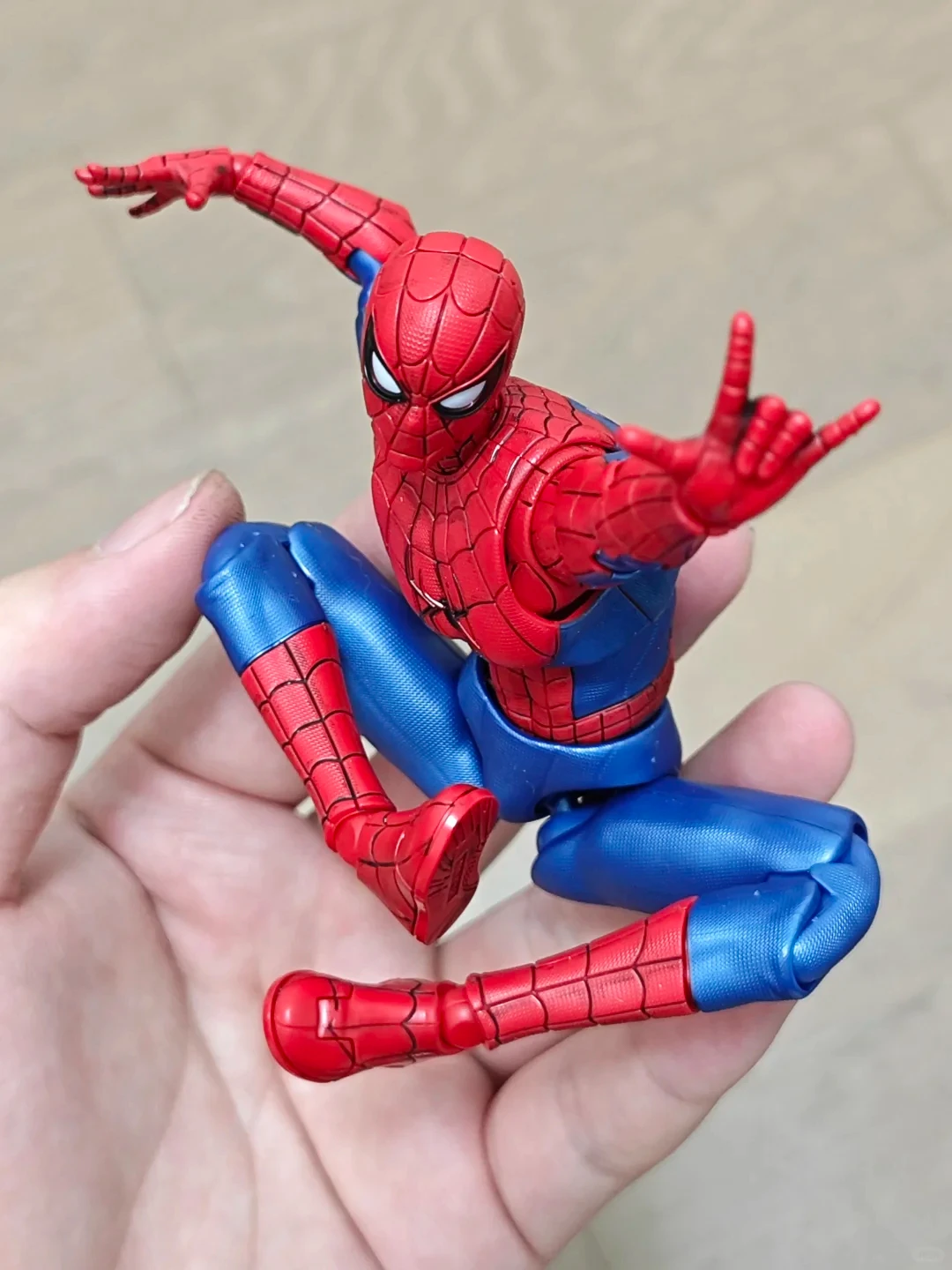 In Stock Blokees Spiderman Brand New Day Series Action Figures Toy Collection Assembly Model Kit Gifts Toys Gift