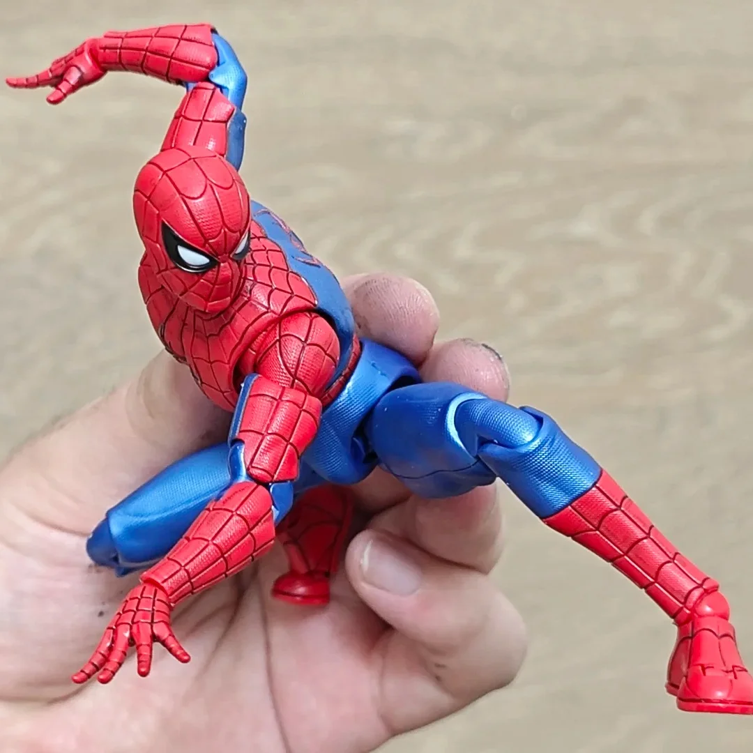 In Stock Blokees Spiderman Brand New Day Series Action Figures Toy Collection Assembly Model Kit Gifts Toys Gift