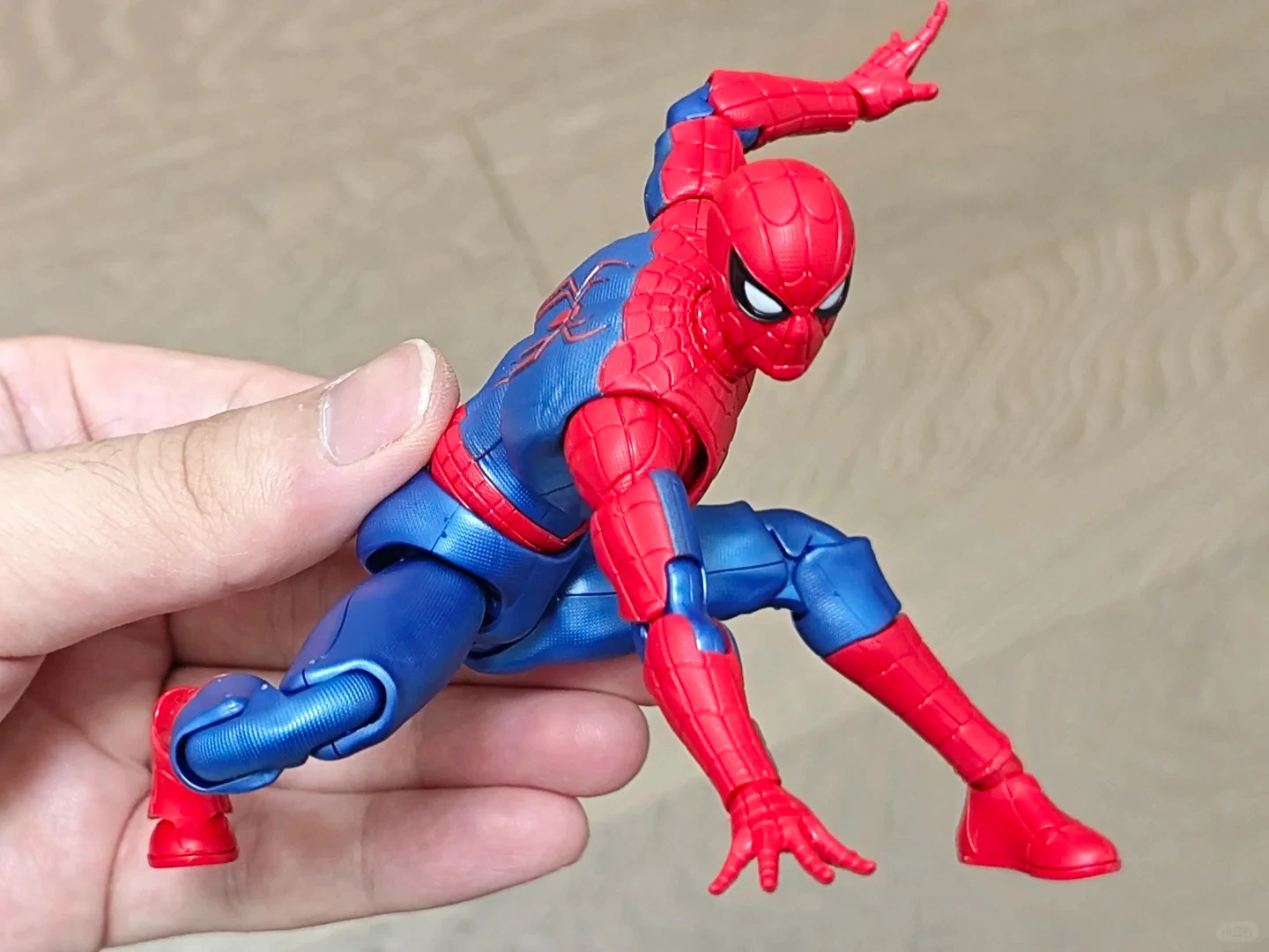 In Stock Blokees Spiderman Brand New Day Series Action Figures Toy Collection Assembly Model Kit Gifts Toys Gift