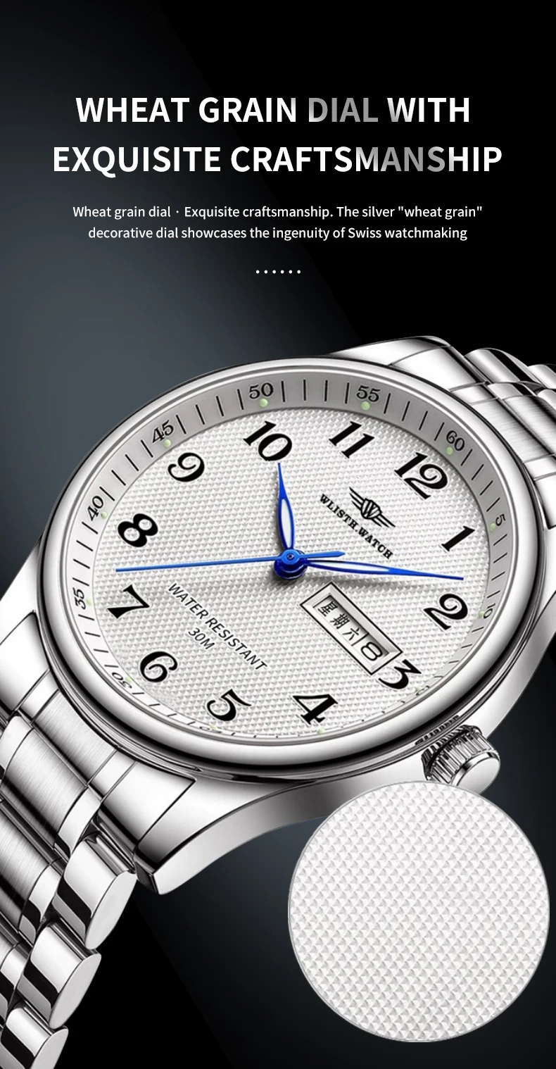 Vintage Ultra-Thin Watch, Atmospheric Men's Night Light Waterproof Quartz Watch, Give Gift
