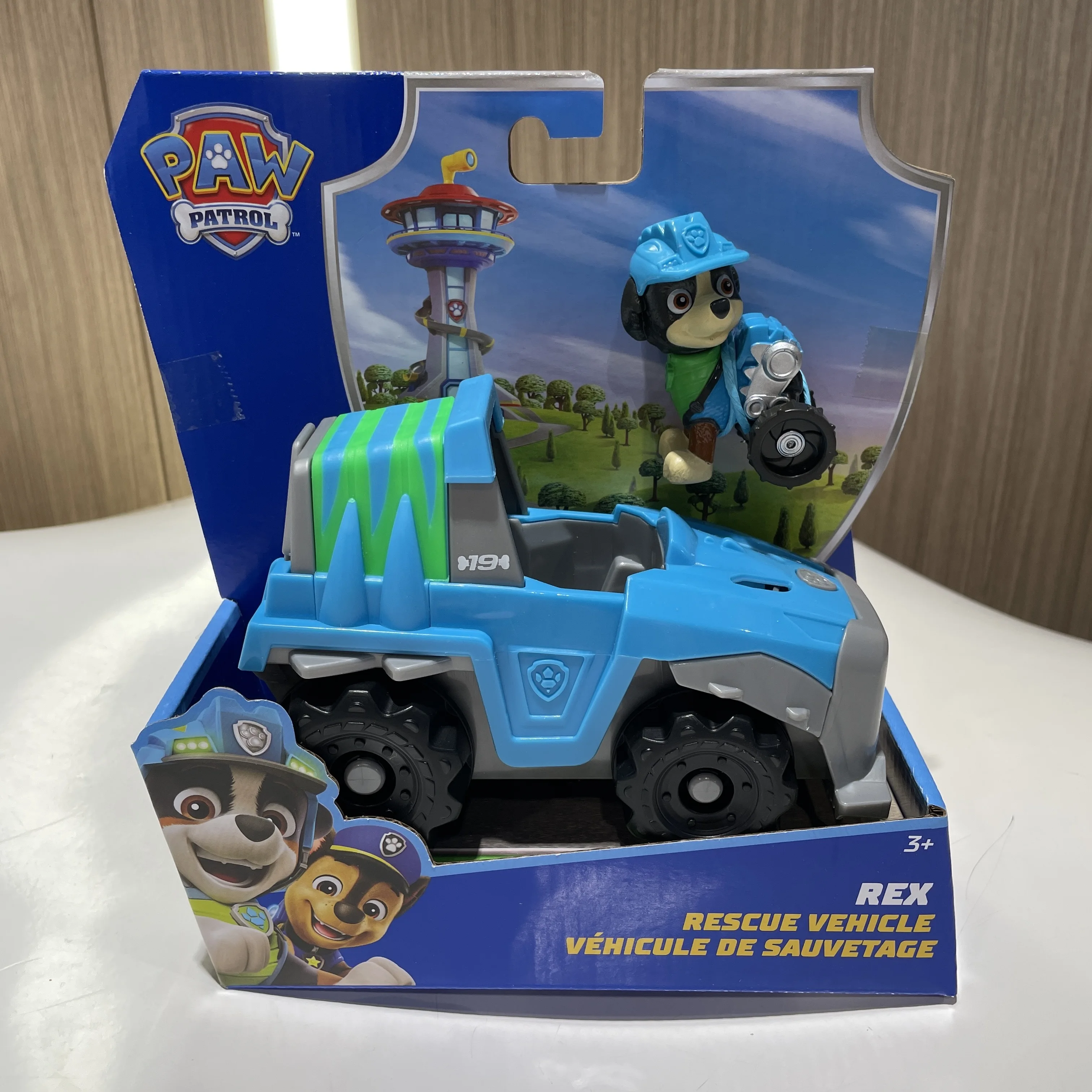 New Original PAW PATROL Vehicle Car Ryder Tracker Everest Chase Rex Skye Rocky Marshall Zuma Action Figure Toy Kid Birthday Gift