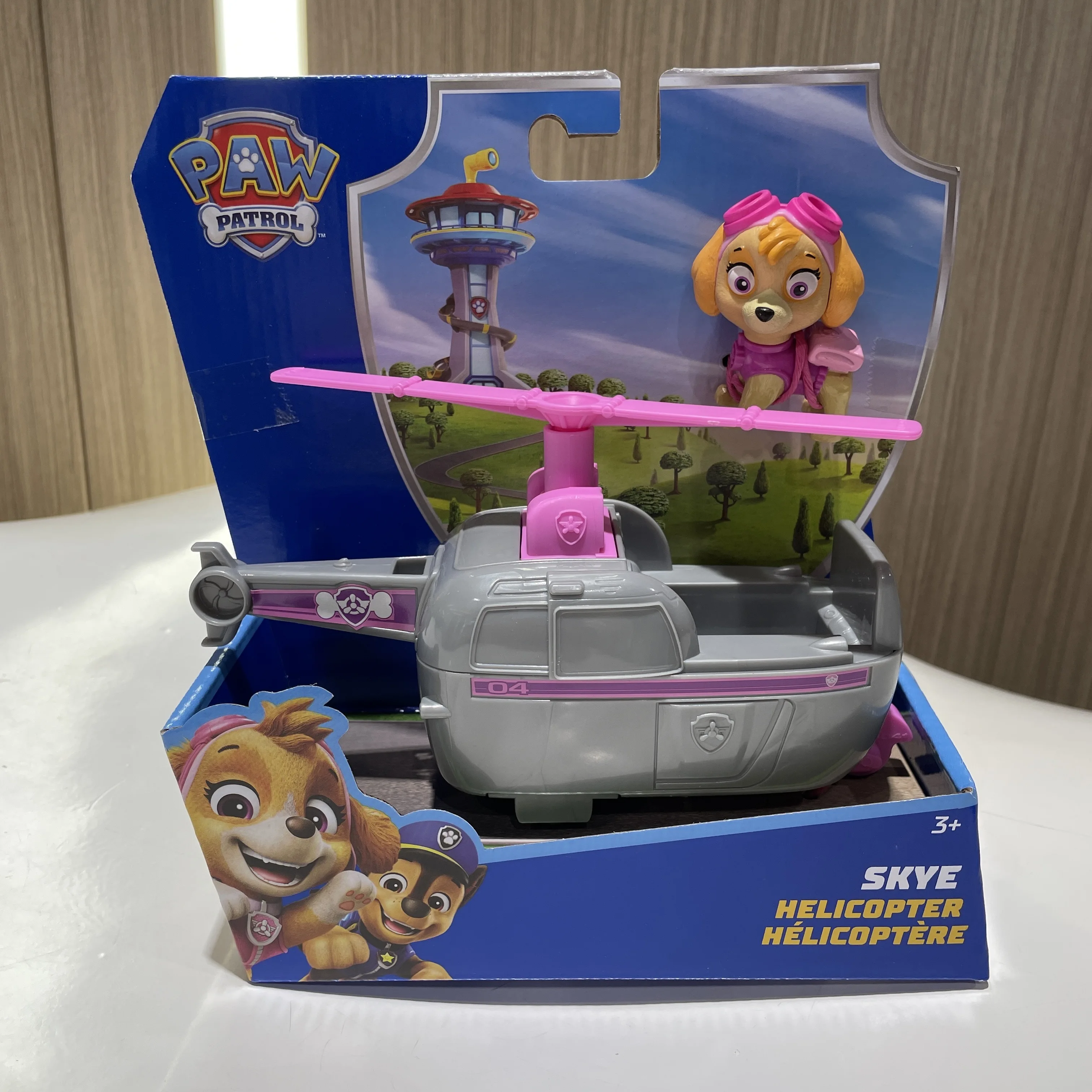 New Original PAW PATROL Vehicle Car Ryder Tracker Everest Chase Rex Skye Rocky Marshall Zuma Action Figure Toy Kid Birthday Gift