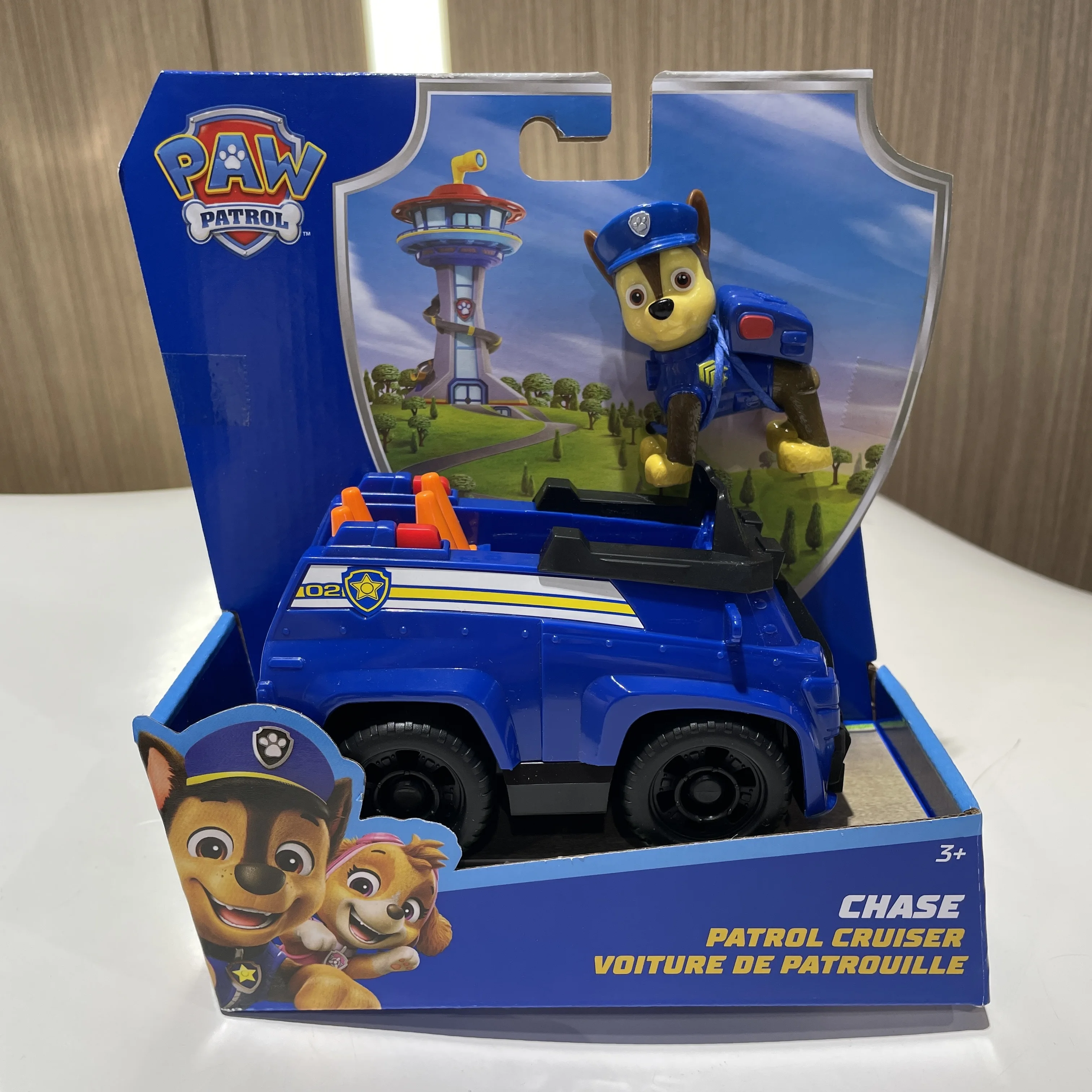 New Original PAW PATROL Vehicle Car Ryder Tracker Everest Chase Rex Skye Rocky Marshall Zuma Action Figure Toy Kid Birthday Gift