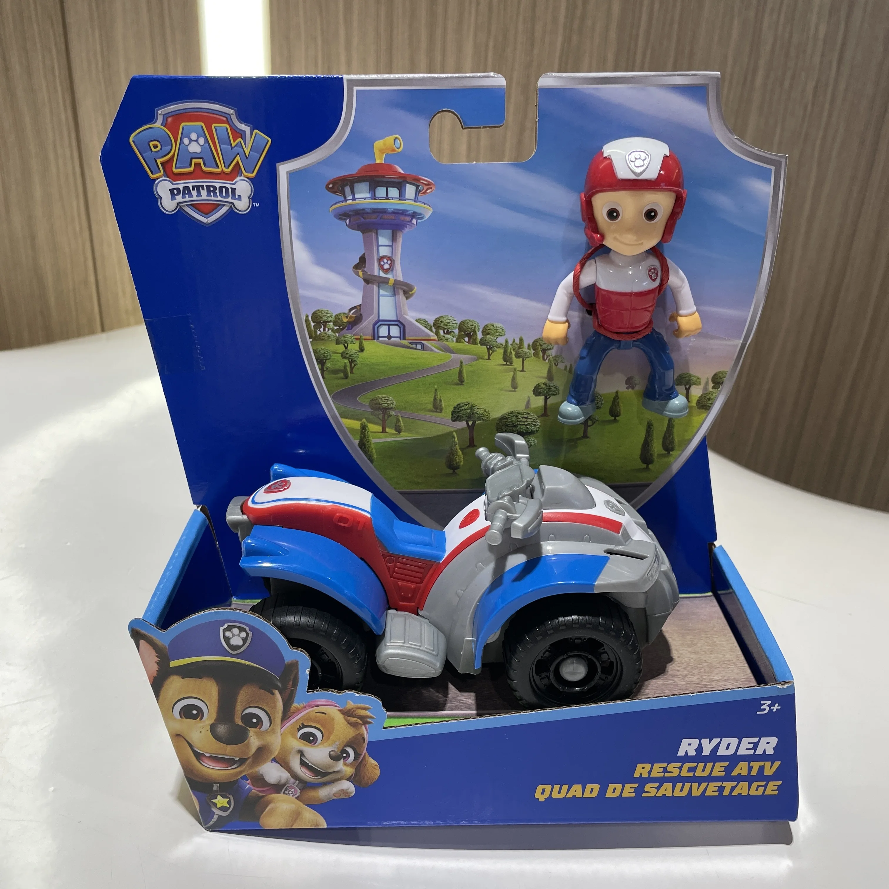 New Original PAW PATROL Vehicle Car Ryder Tracker Everest Chase Rex Skye Rocky Marshall Zuma Action Figure Toy Kid Birthday Gift