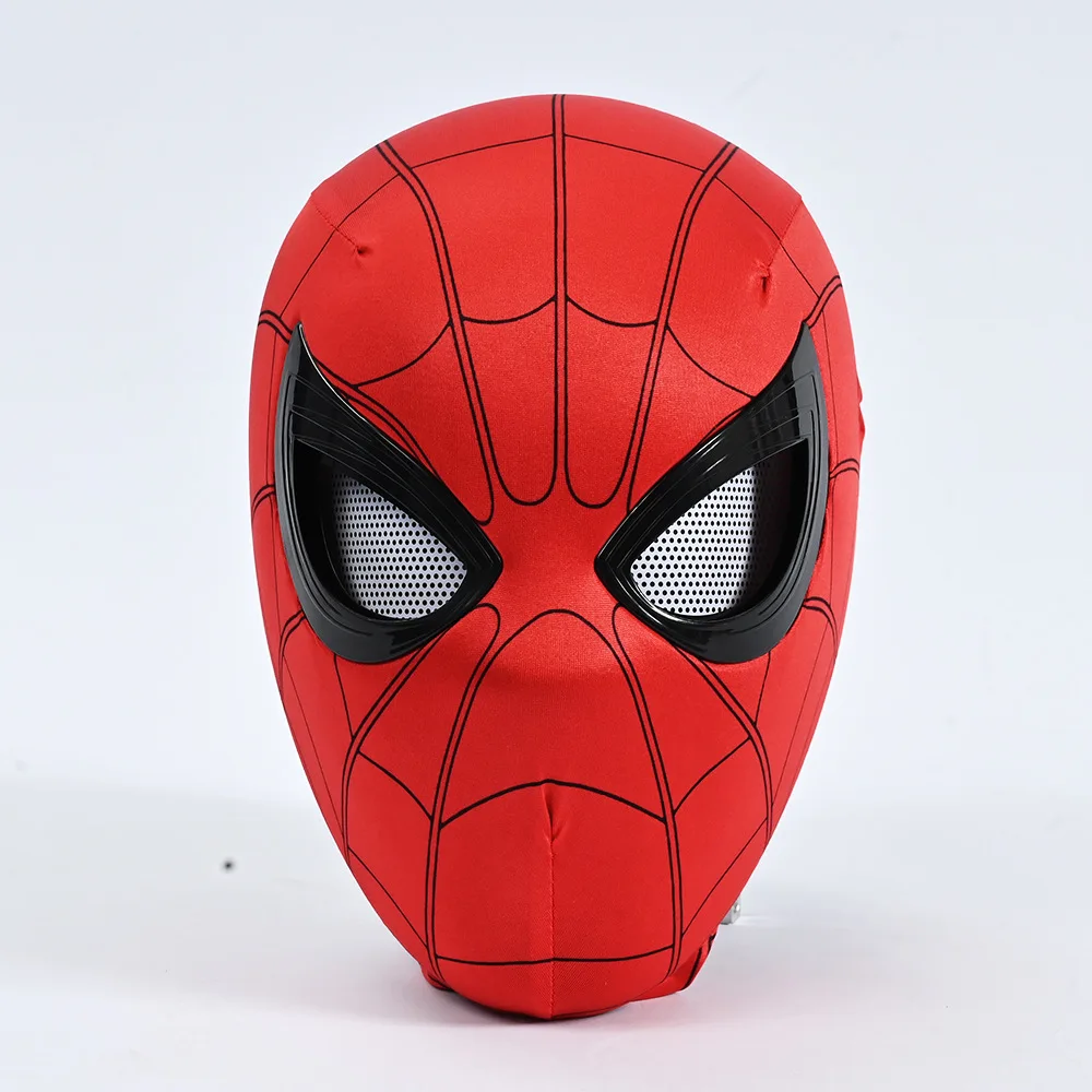2026 《Spider Man:Brand New Day 》 1:1 scale mask, chin strap with operable blink control, Halloween Spider Man cosplay toy