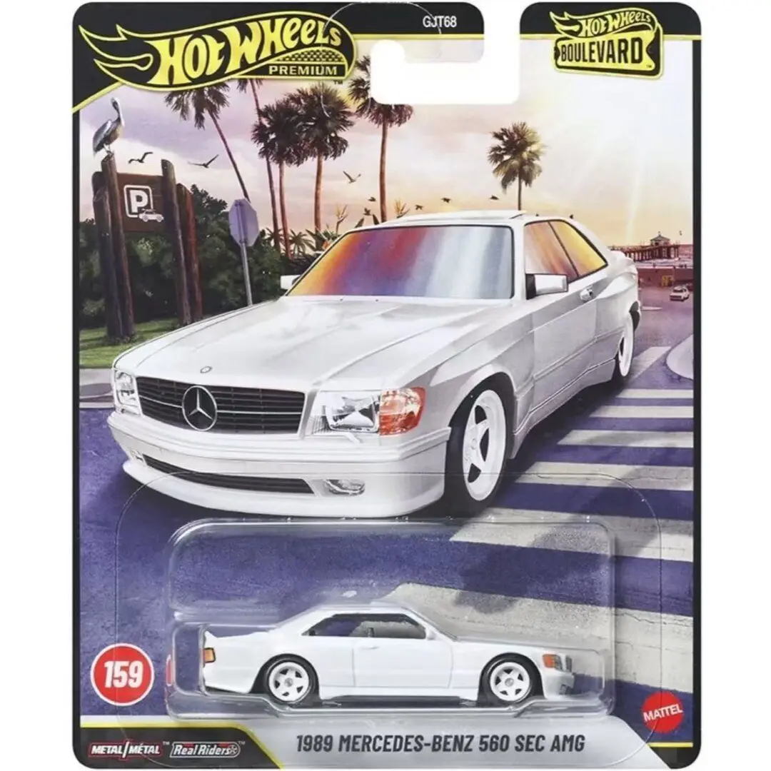 Hot Wheels Premium Series Boulevard GJT68 Enzo Ferrari Benz 560 Aston Martin Dbs Vehicle Diecast Car Model Collection Toy Gift