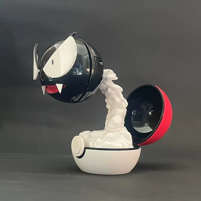 Gastly Ghost Anime Action Figure Humidifier Night Light Collectible Desktop Decoration Model Toy Children Figurine Gift