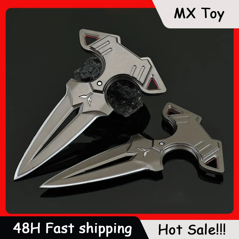 14cm Game Peripherals Model Crafts Ornament Rebel Squadron Hand Stab All-metal Toy Unsharpened Outdoor Toys Knife Gifts