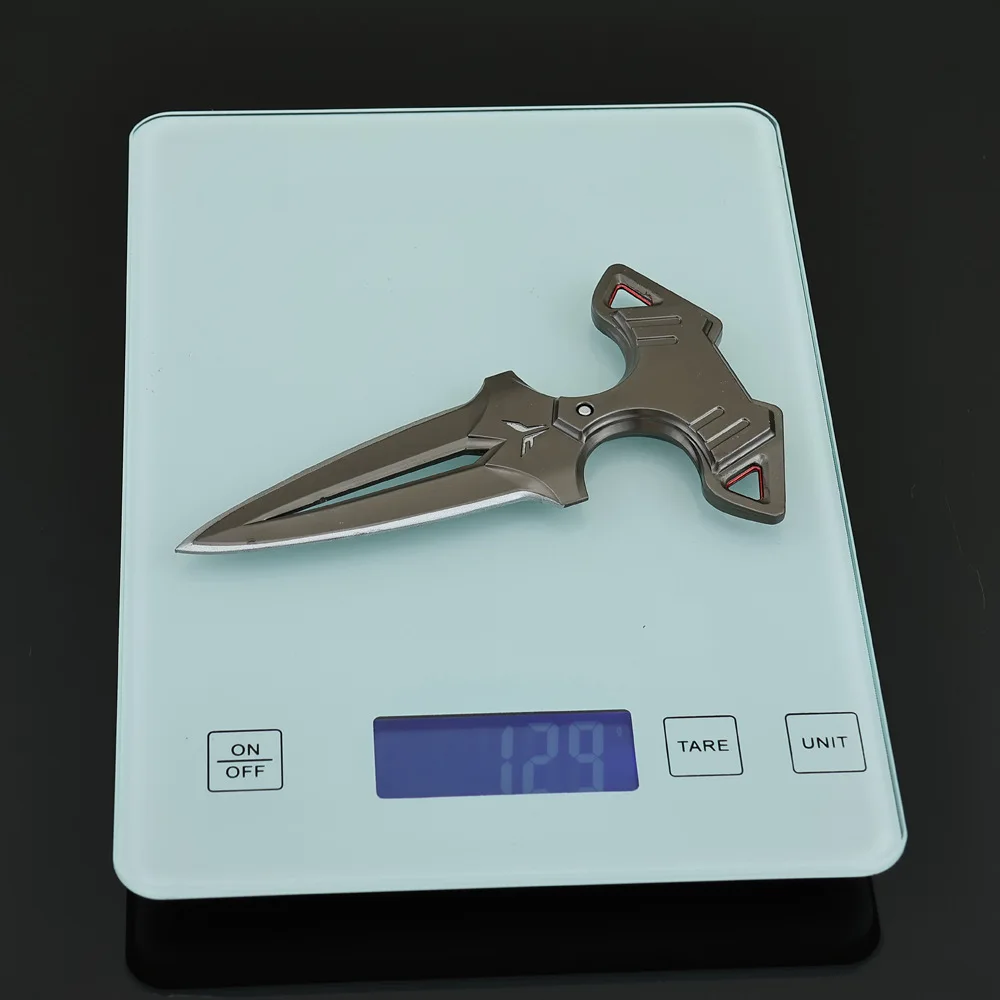 14cm Game Peripherals Model Crafts Ornament Rebel Squadron Hand Stab All-metal Toy Unsharpened Outdoor Toys Knife Gifts