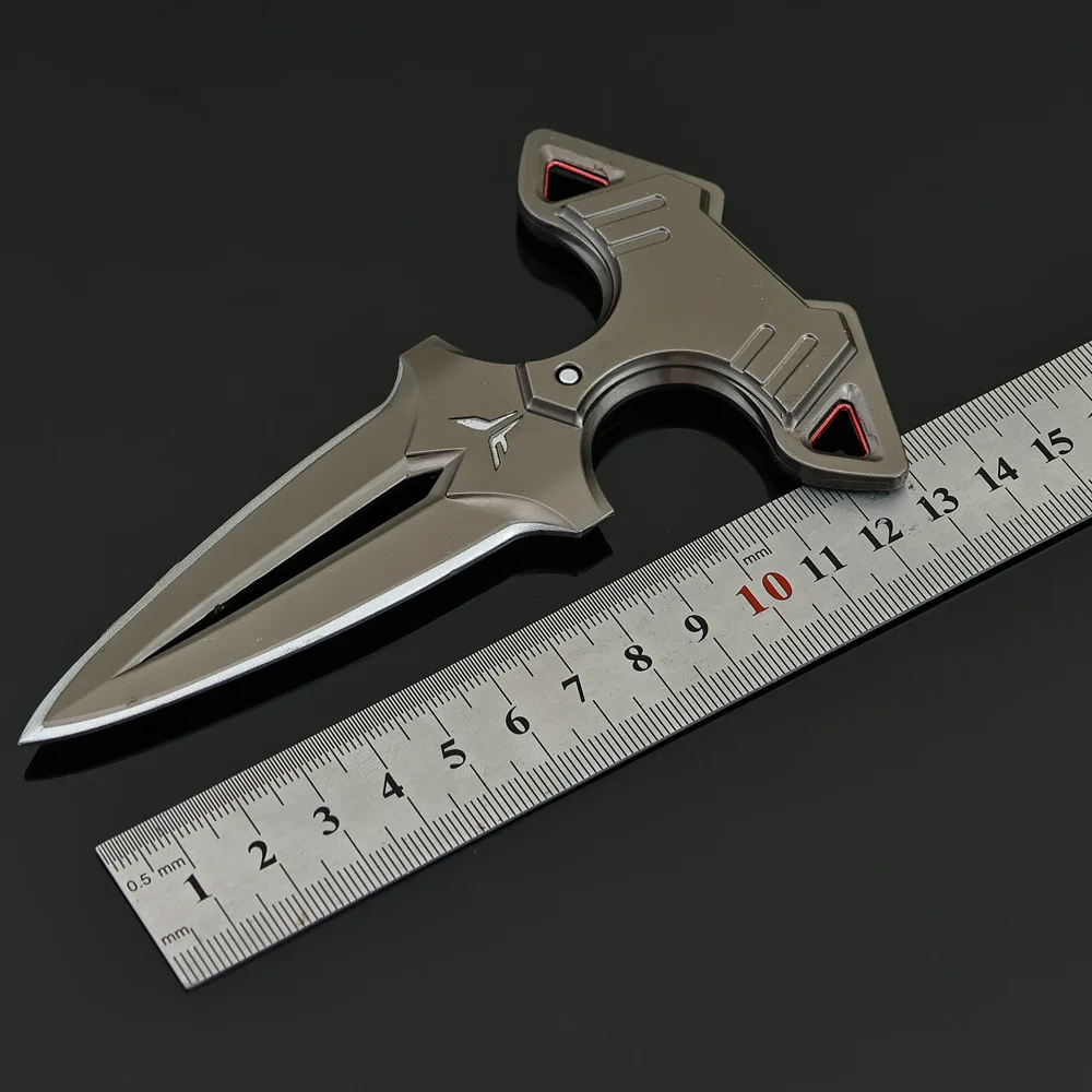 14cm Game Peripherals Model Crafts Ornament Rebel Squadron Hand Stab All-metal Toy Unsharpened Outdoor Toys Knife Gifts
