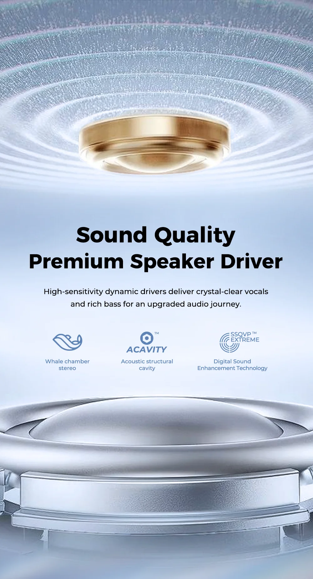 New 2026 HTC NE68 Bluetooth 6.0 Wireless Headphones AI Translation Earphones Long Battery Life Upgrade Free Translator APP