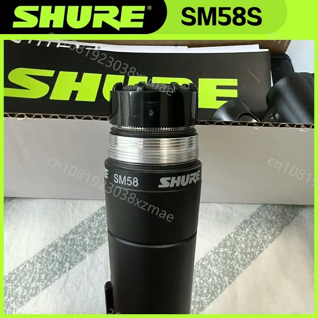 SHURE SM58 Legendary Vocal Dynamic Wired Microphone High Quality Professional DJ Cardioid Mic Karaoke KTV Stage Show Church