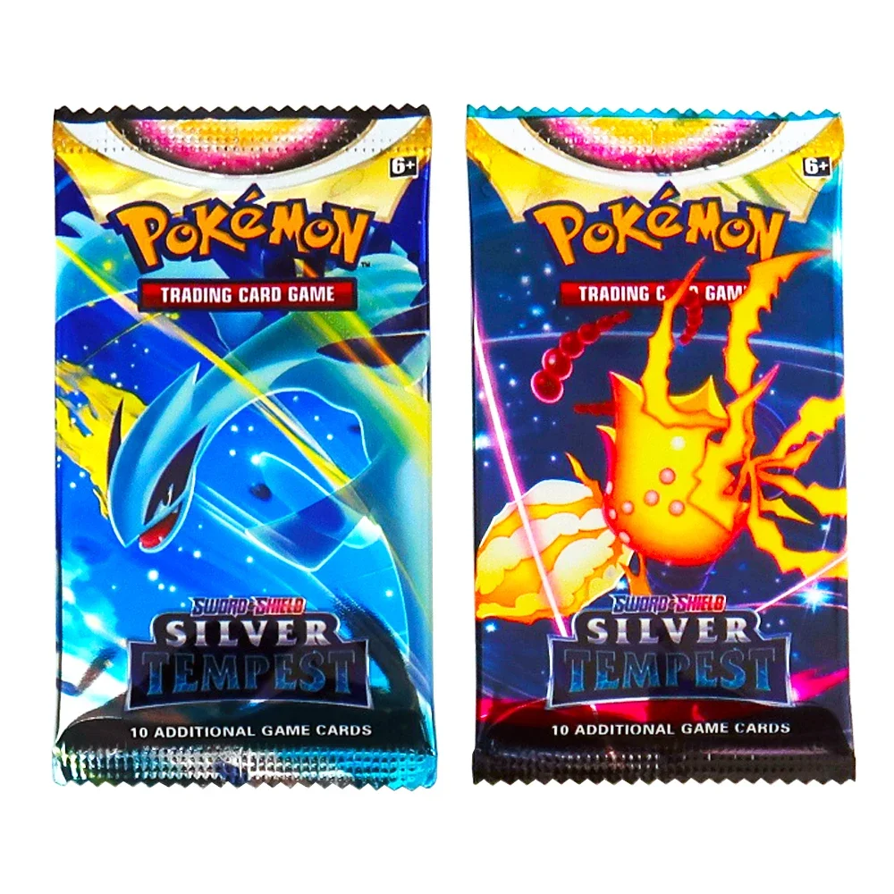 324Pcs Pokemon TCG: Sword & Shield Tempest Bonds Booster Box Trading Card Game Pokemon Card Kids Toys Board Game
