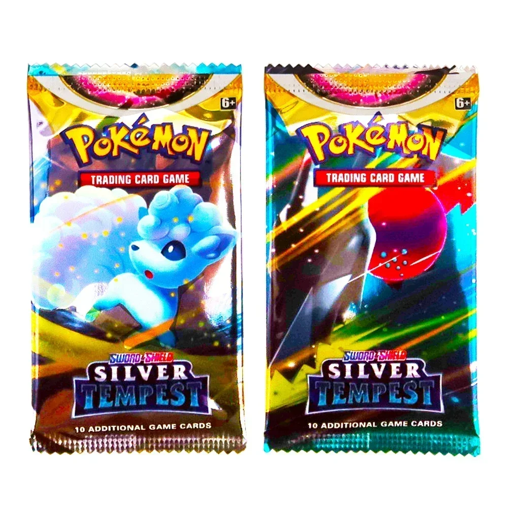 324Pcs Pokemon TCG: Sword & Shield Tempest Bonds Booster Box Trading Card Game Pokemon Card Kids Toys Board Game