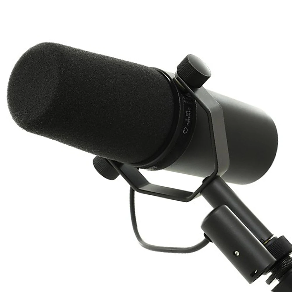 Cardioid Dynamic Microphone SM7B Sm7b 7B Studio Selectable Frequency Response Mic for Live Stage Recording Podcasting