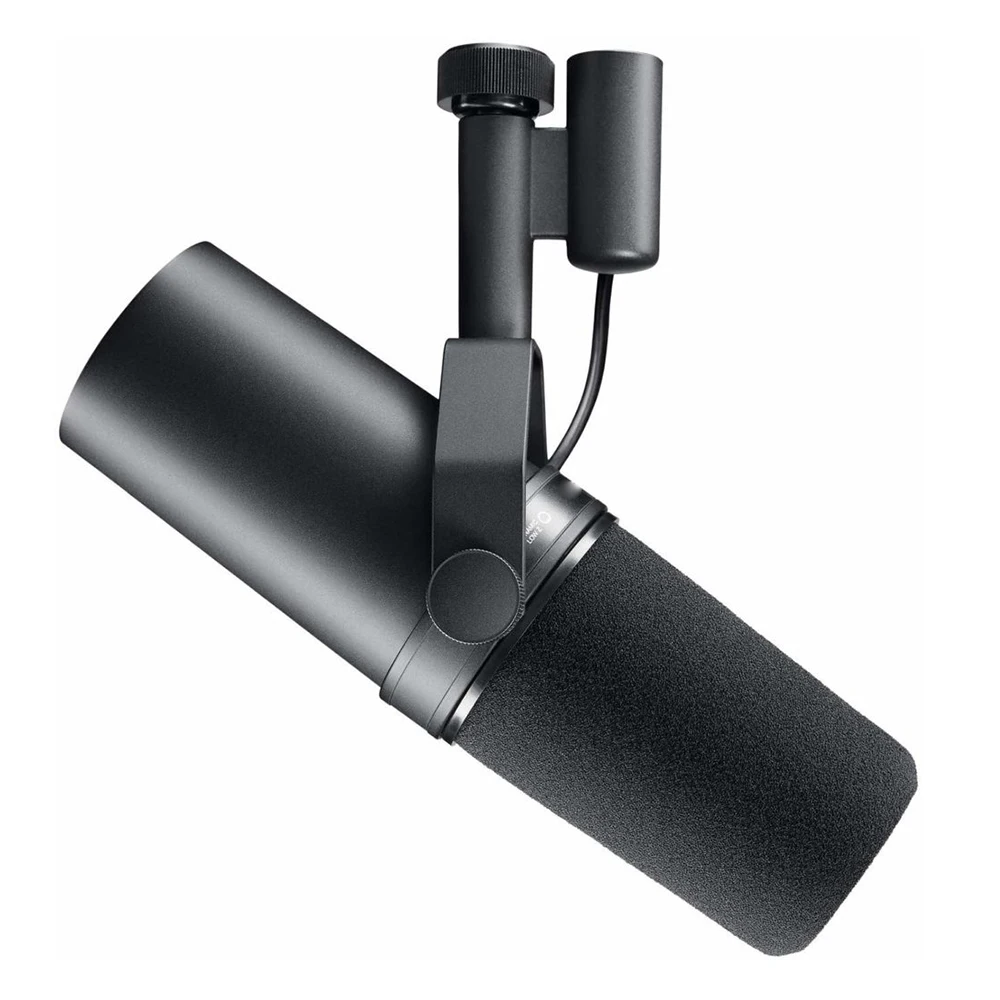 Cardioid Dynamic Microphone SM7B Sm7b 7B Studio Selectable Frequency Response Mic for Live Stage Recording Podcasting