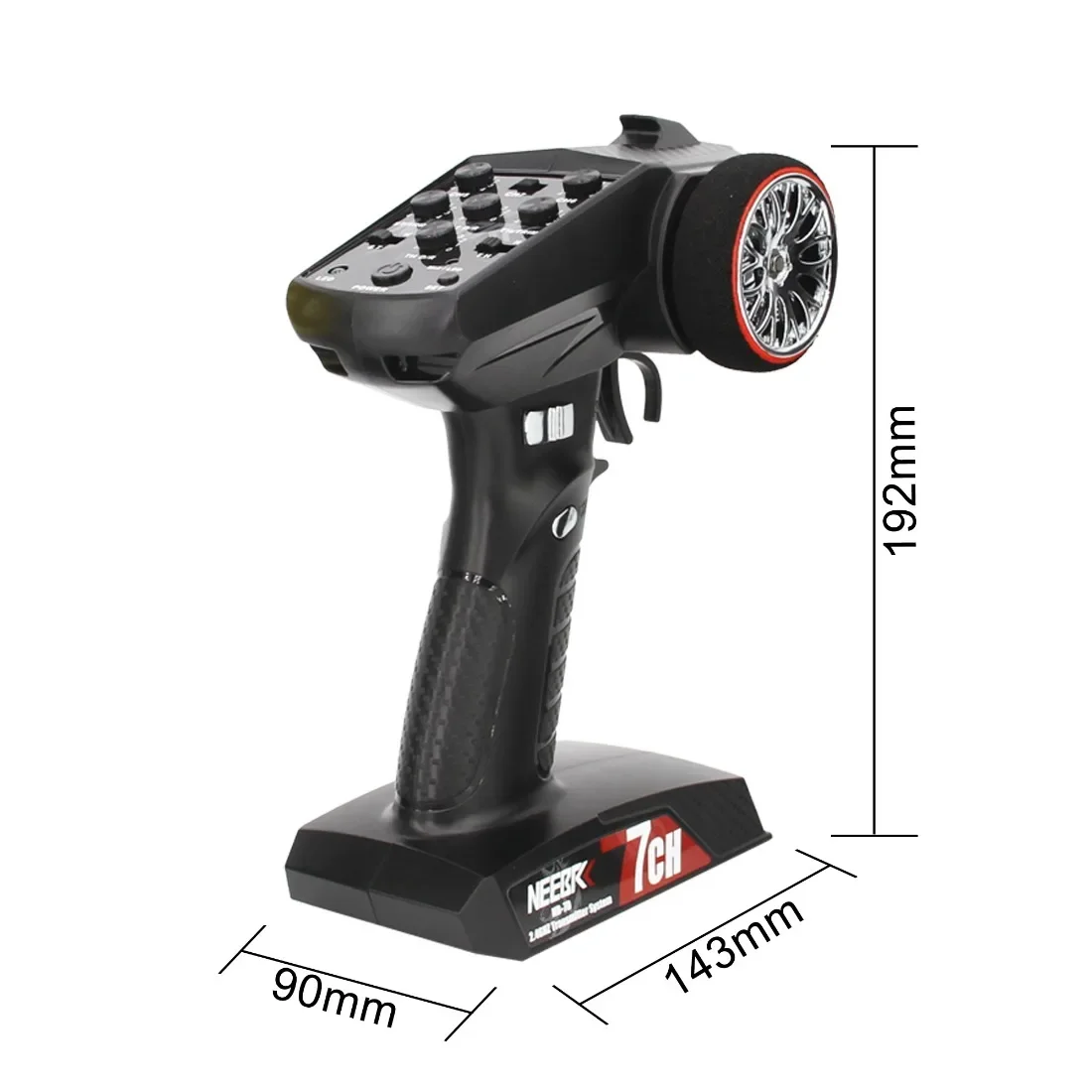 Power Combo 2322 2600KV Brushless Motor Metal Gear Box AM32 45A ESC 7CH Transmitter 21G Servo for RC Car MN82 MN78 MN168 MN99