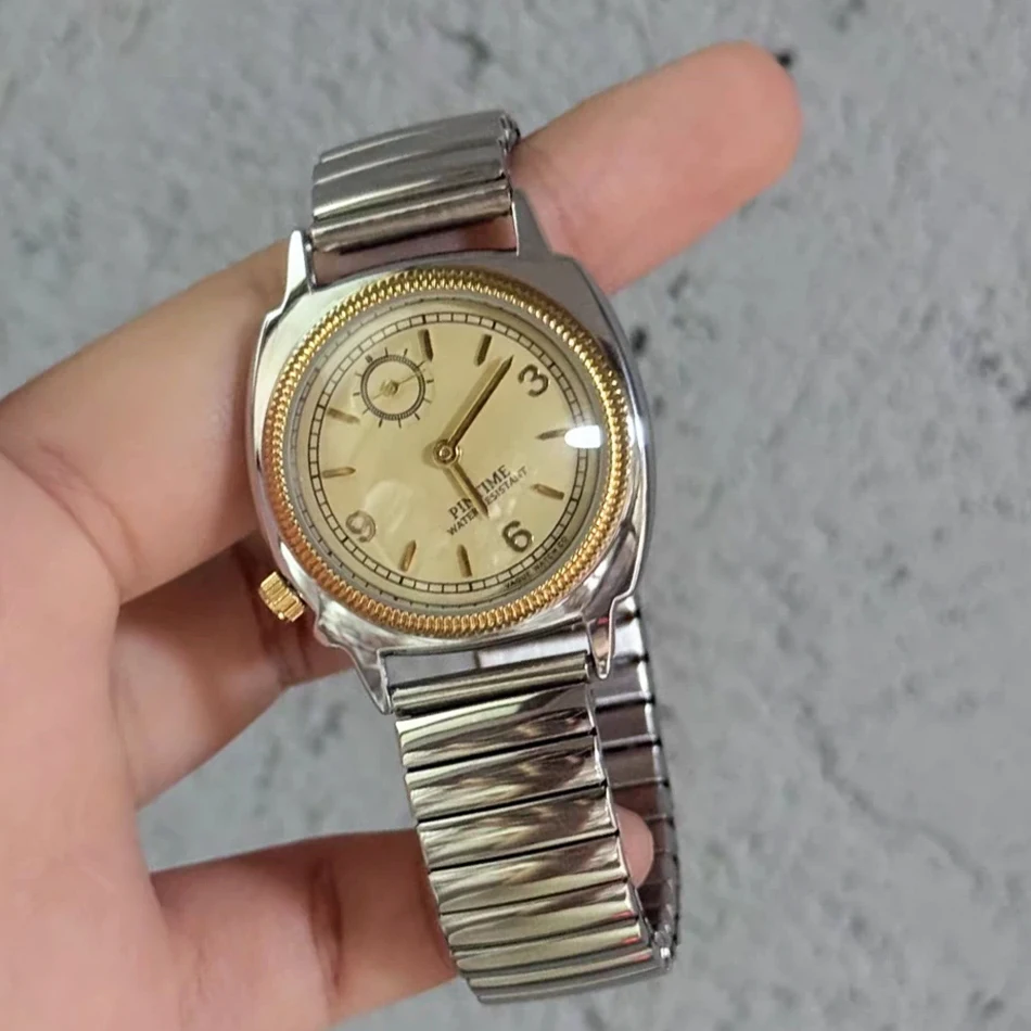 Waterproof Y2K Watches for Men and Women Japanese Retro Luminous Men Wristwatch Premium Stainless Steel Quartz Watch שעון יד קוו