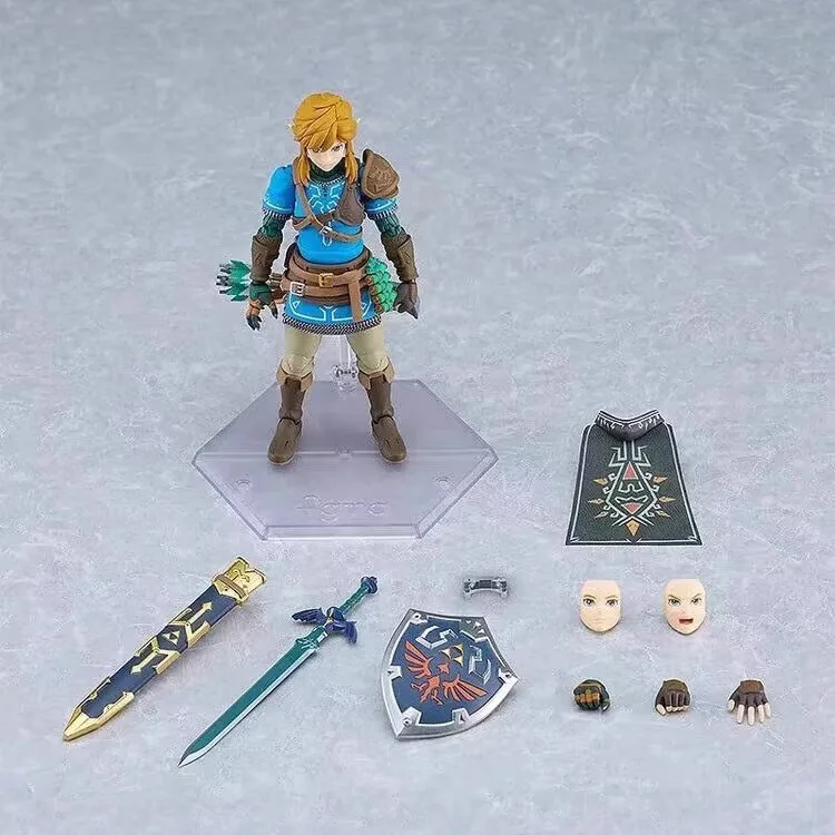 The Legend Of Zelda Figure Link Action Figures Figma 626 Figurine Doll Desk Decora Statue Collection Model Kid Toy Birthday Gift