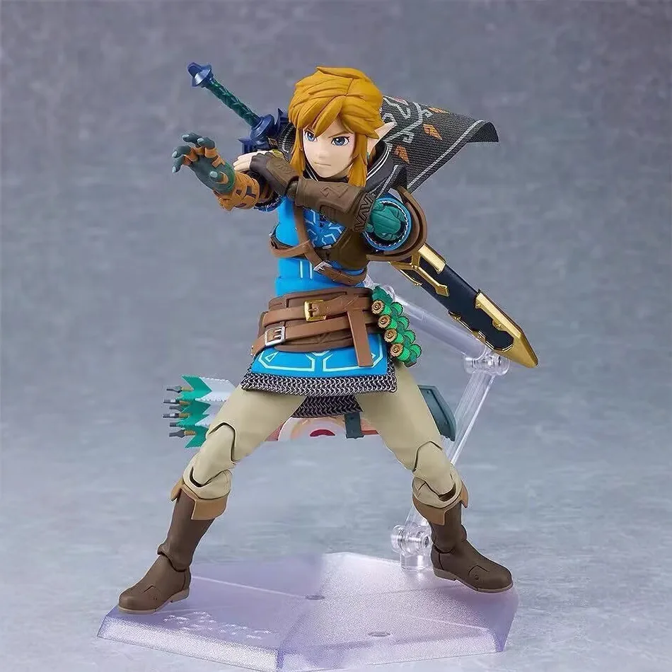 The Legend Of Zelda Figure Link Action Figures Figma 626 Figurine Doll Desk Decora Statue Collection Model Kid Toy Birthday Gift