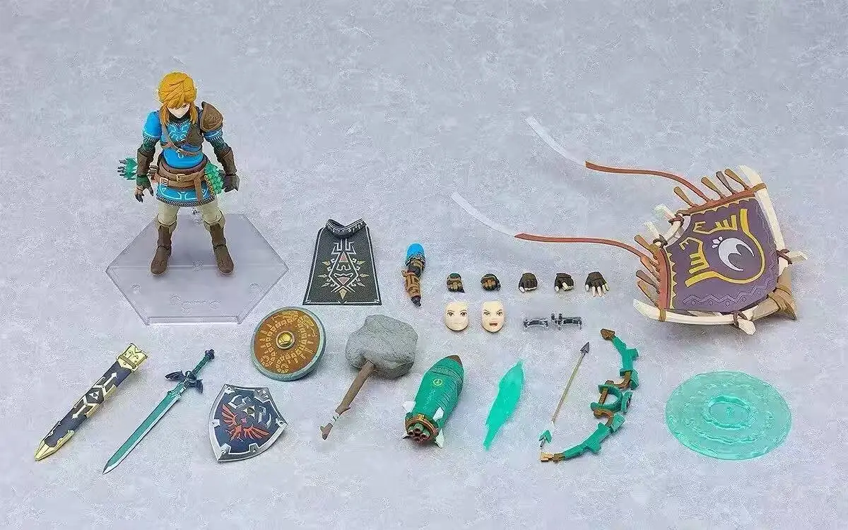 The Legend Of Zelda Figure Link Action Figures Figma 626 Figurine Doll Desk Decora Statue Collection Model Kid Toy Birthday Gift