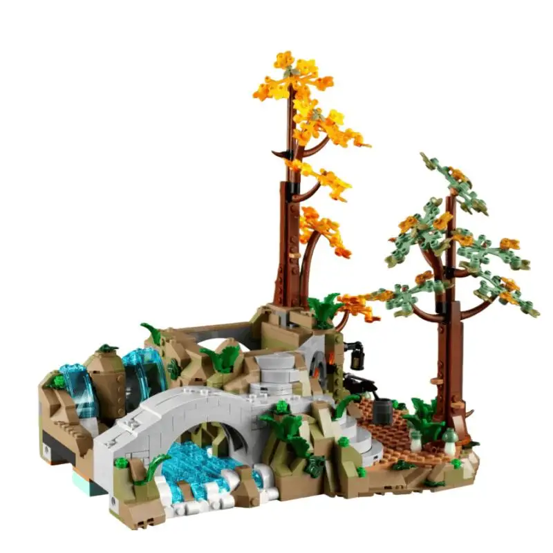 2026 Classic Hot Sale 6167 Pcs Versatile Creative Series Building Blocks Quiet Valley Suitable for Birthday Gifts and Ornaments