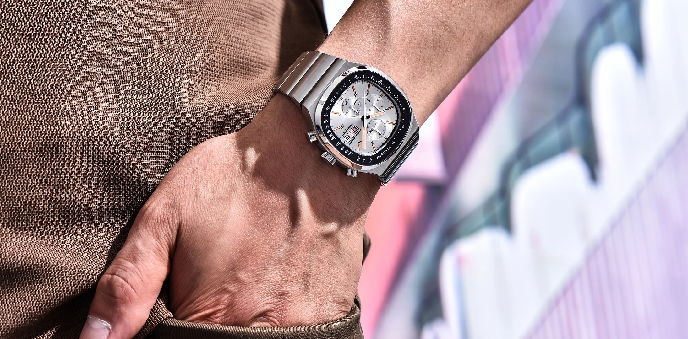 PAGANI DESIGN PD1819 Men Quartz Watch Miyota OS00 Movement Speed Tester Sapphire Waterproof Chronograph Watch Reloj Hombre