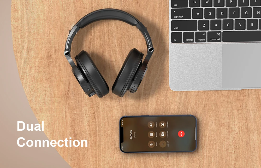 Oneodio Fusion A70 Bluetooth Headphones Hi-Res Audio Over Ear Wireless Headset 72H Professional Studio Monitor DJ HiFi Earphones