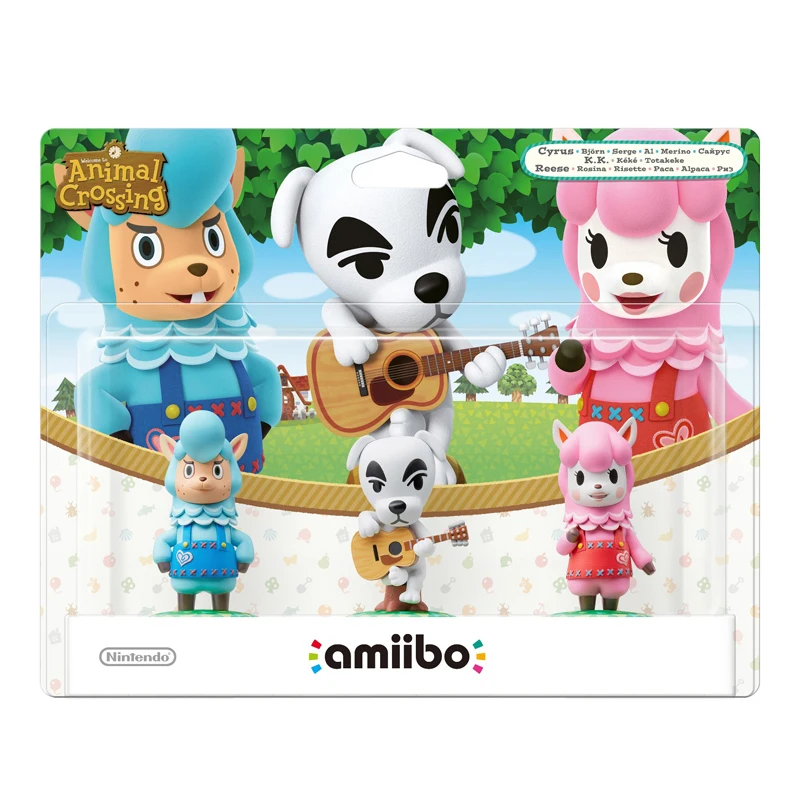 Nintendo Amiibo Figure Crossing Animal Series Timmy Tommy Isabelle Celeste Blathers NFC Figure Region Free In Stock