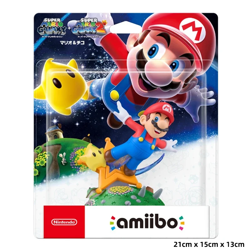 ARTSWIFT Nintendo Amiibo Super Mario Galaxy2 Rosalina & Lumas Mario & Luma NFC Figure Asian Version In Stock Original