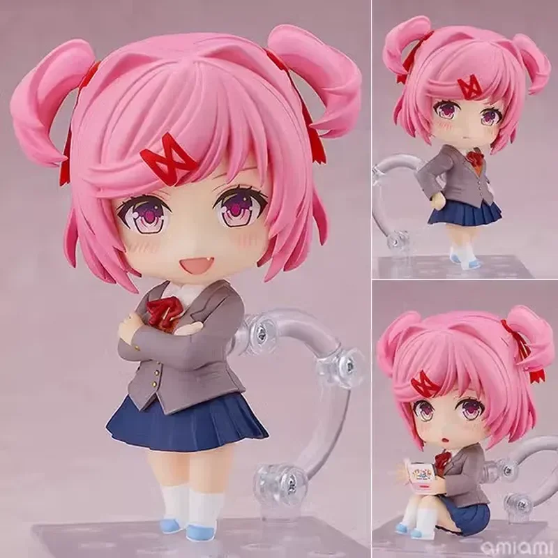 Doki Doki Literature Club! #2077 #2283 #1817 #2250 Anime Figurine With Swap Faces Desktop Decoration Collectible Ornament Gift