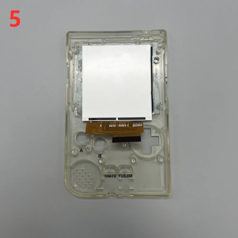 New GBP LCD Screen. Easy to Install 2.6 "Original Size IPS High Brightness LCD Screen is Suitable for Nintendo Gameboy Pocket