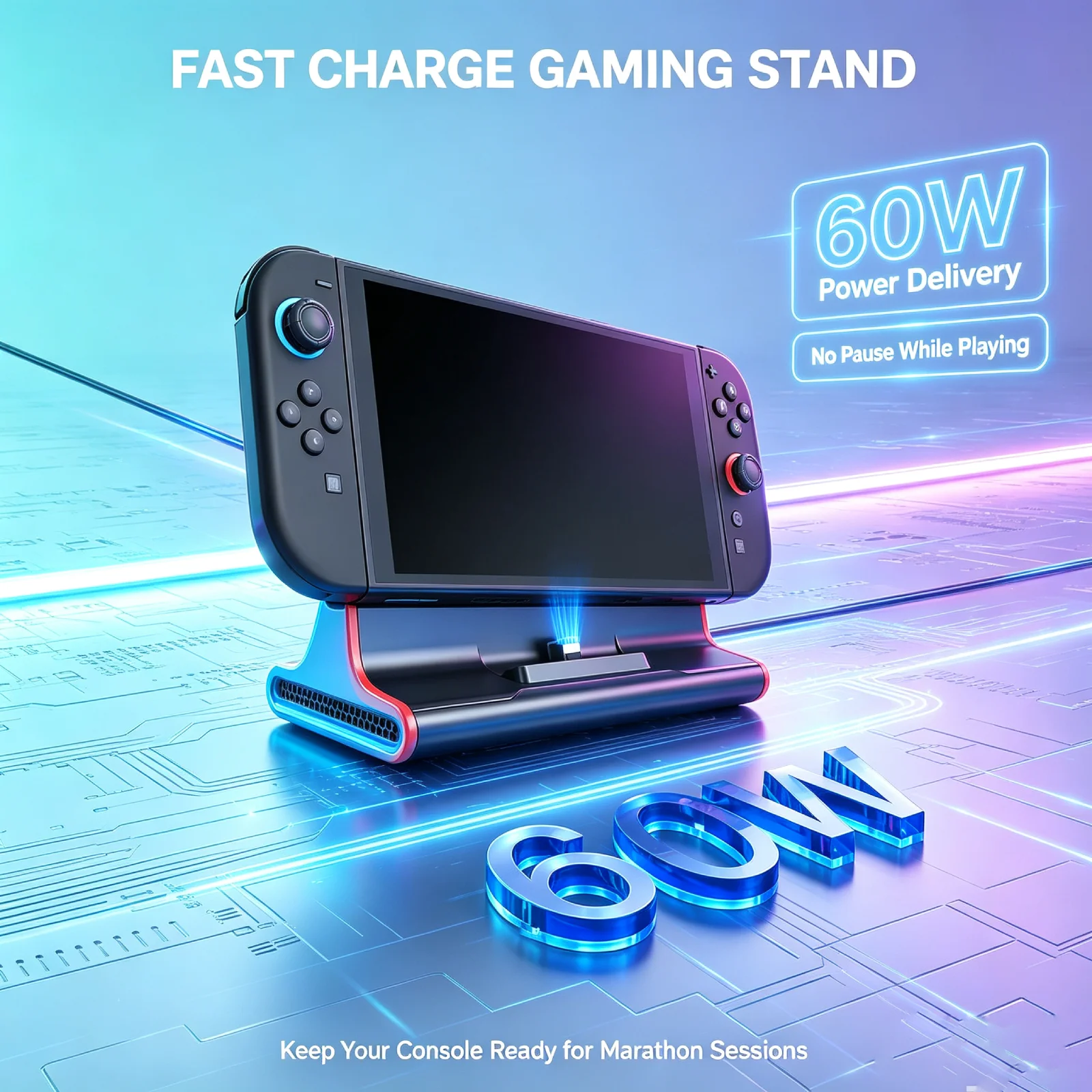 Switch 2 Docking Station HDMI TV Converter 4K 60Hz Fast Charging USB Hub Adapter Dock Gaming Accessories