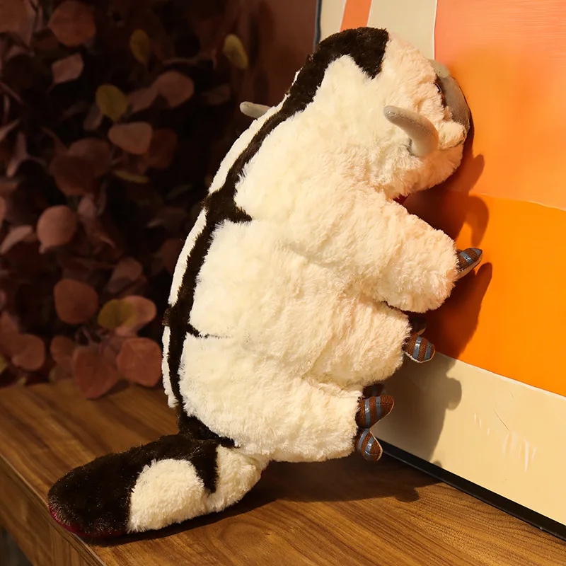 45cm Cattle Plushie Cartoon Animation Character Accessorie Throw Pillow Soft Appa Cattle Plush Toys Decorative Item Gifts Friend