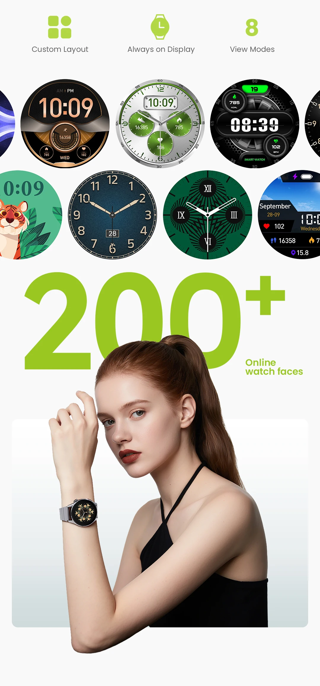 HF012 HAYLOU Watch 4S GPS Smart Watch 1.43” HD AMOLED Display 5 Satellite Positioning 120+ Workout Modes Sport Smartwatch