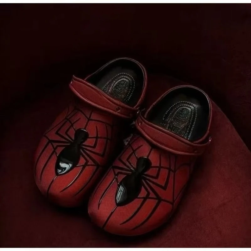 in Stock Kawaii Beach Sandals Hole Shoe Comics Cartoon 3D Adult Service Breathable Fashion Trend Sense of Luxury Gift