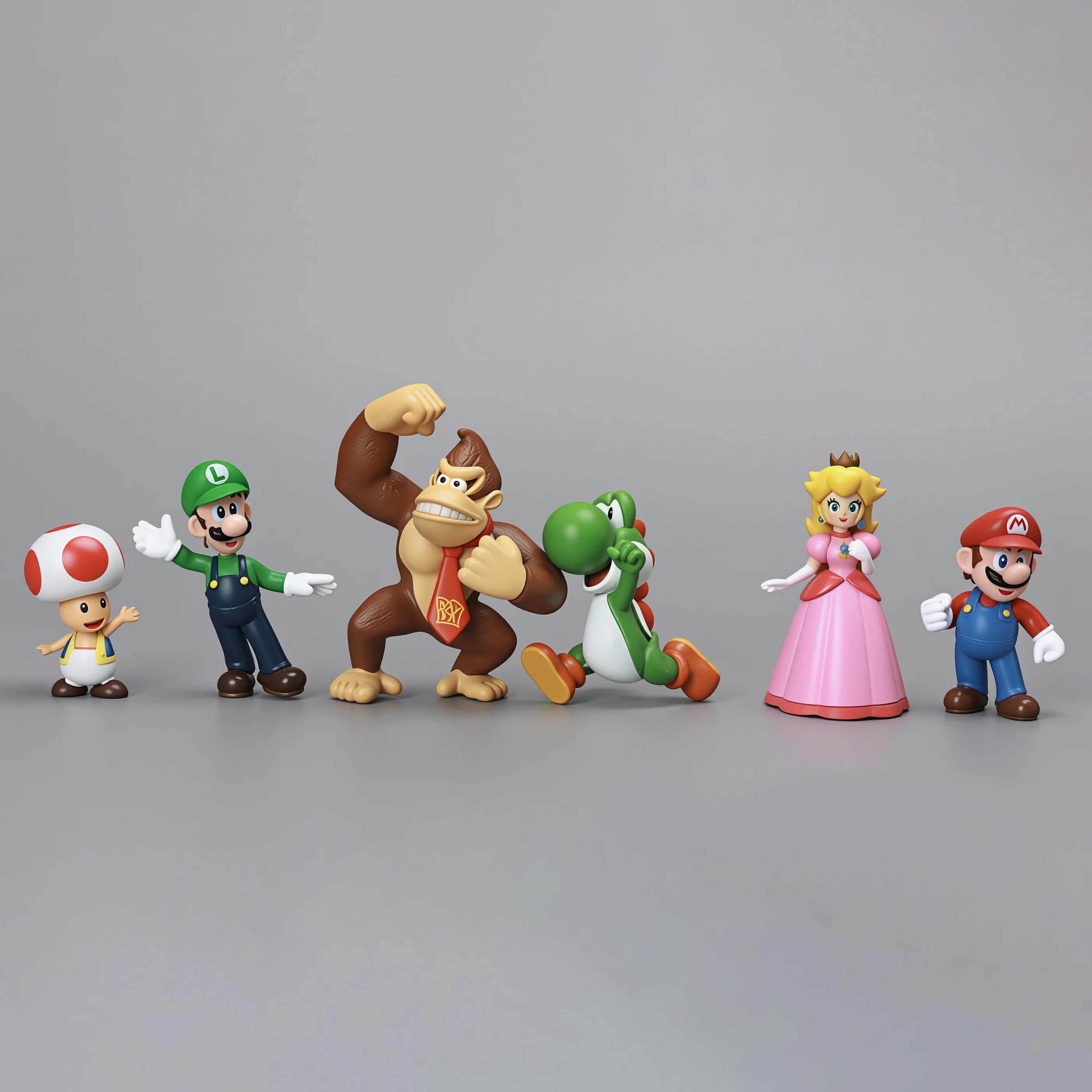 Plumber Bros Figures Set Anime Video Game Character Action Figure PVC Toy Dolls Birthday Gift Collection