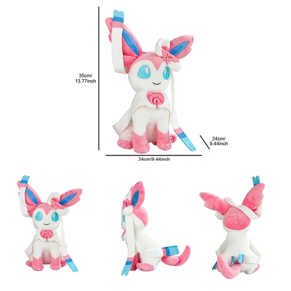 Sylveon Umbreon Eevee Plush Toys Adorable Sprite Doll Good Anime Character Stuffed Animal Plush Party Decoration Kids Cute Gifts