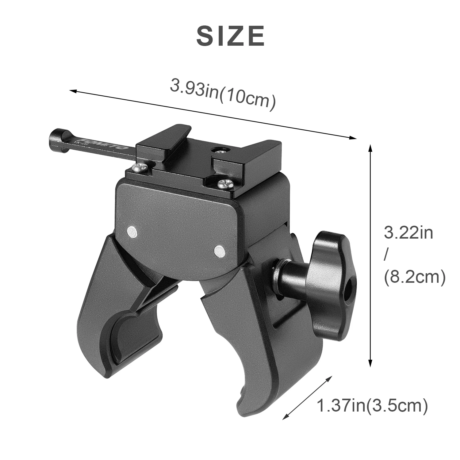 FOMITO V-Lock Battery Plate Quick Release V-Mount Battery Mounting Plate Adapter for Sony DSLR BP Battery Camera Mount