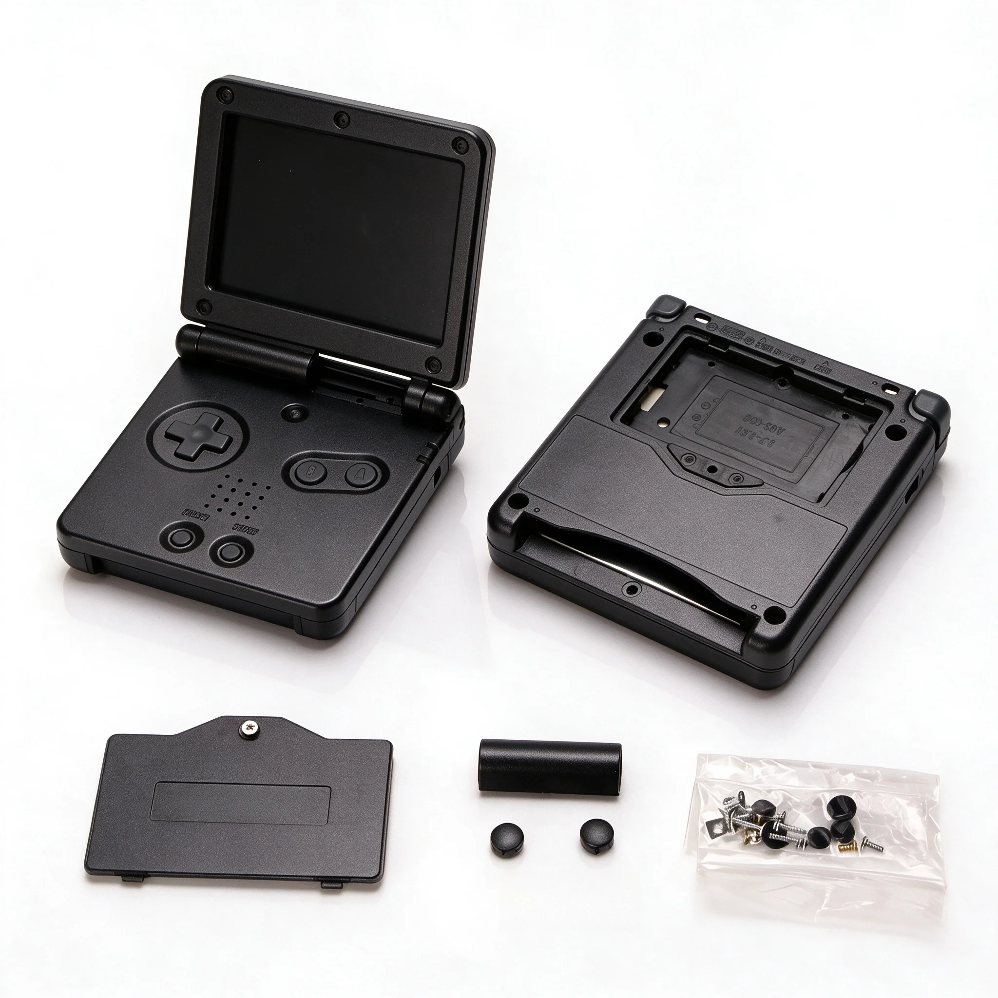 Full Housing Shell Case Cover Replacement for Nintendo GBA SP Gameboy Advance SP, Solid Color DIY Accessories for GBA SP