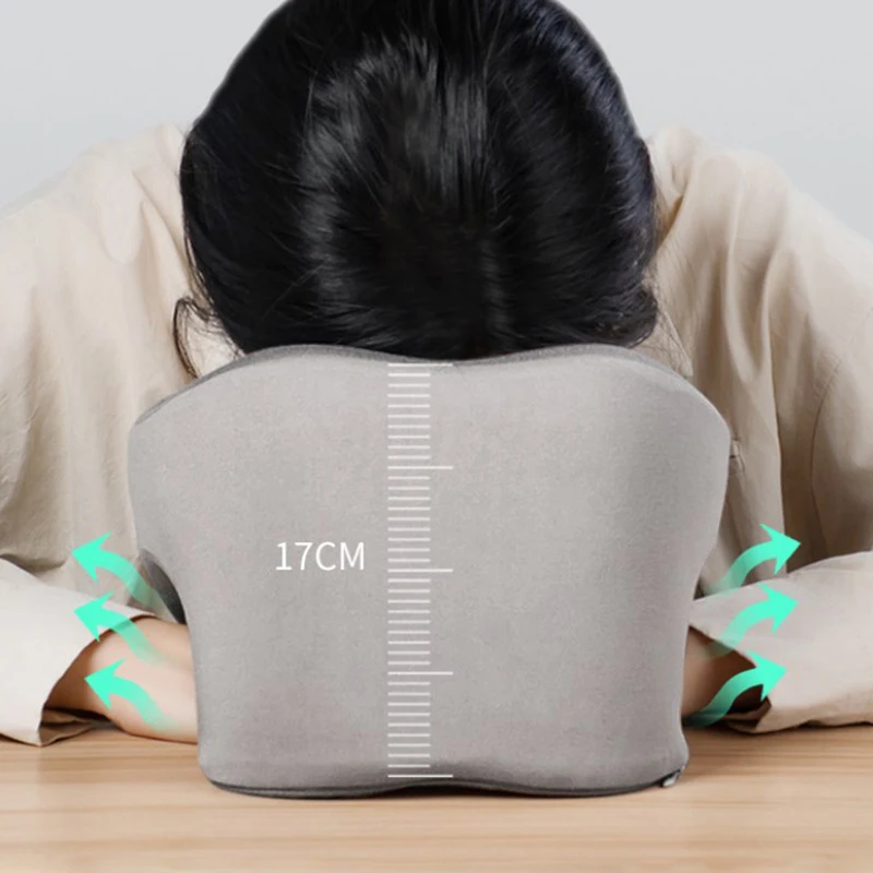 Pillow Travel U-Shape Pure Memory Foam Neck Pillow For Airplane Office Nap Cervical Pillows Flight Sleeping Head Neck Support