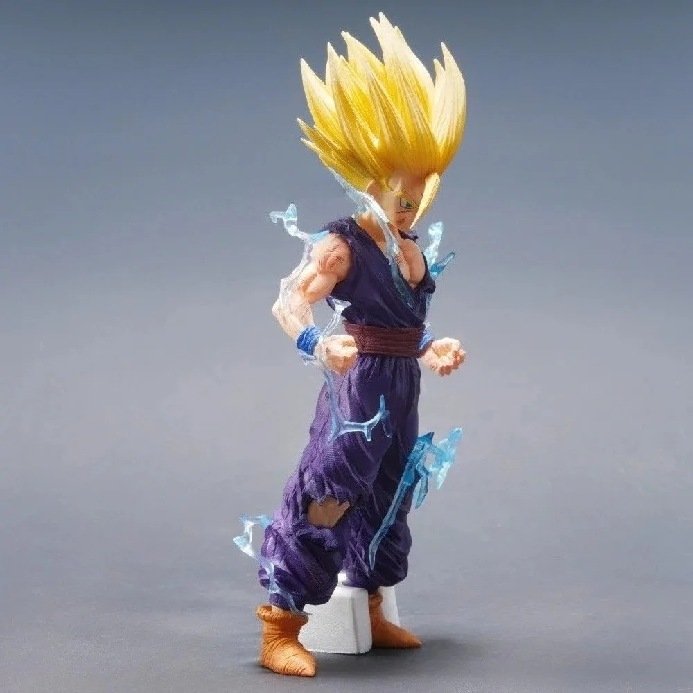 24cm/9.45in Anime Dragon Ball Figure Super Saiyan 2 Son Gohan Action Figures Pvc Desktop Ornamen Collection Model Toys Gifts