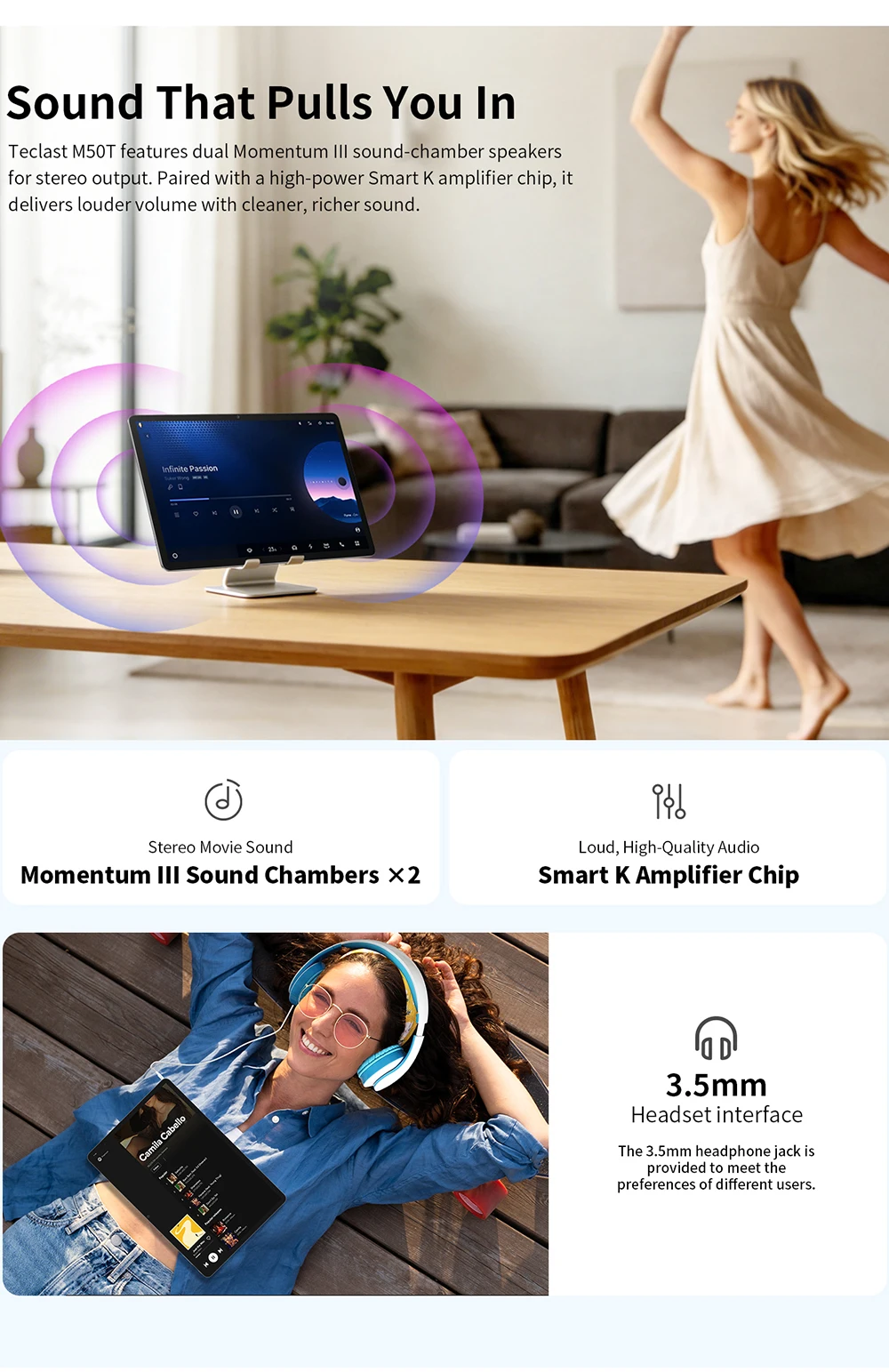 Teclast M50T Android 16 Tablets PC 10.1 inch Max. 32GB RAM 128GB ROM AllWinner A537 7000mAh Battery WiFi-6 Global Version